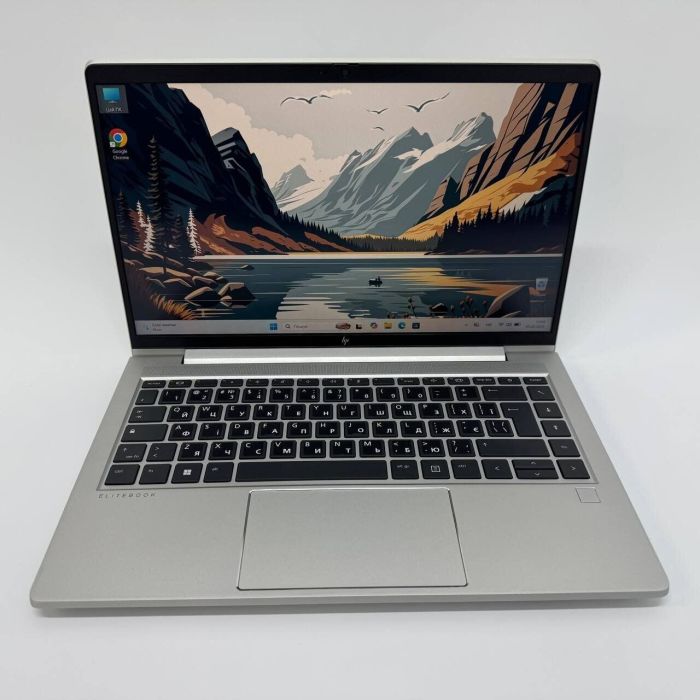 Ультрабук HP EliteBook 645 G9 / 14" (1920x1080) IPS / AMD Ryzen 5 PRO 5675U (6 (12) ядер по 2.3 - 4.3 GHz) / 16 GB DDR4 / 256 GB SSD / AMD Radeon RX Vega 7 / WebCam б/в - зображення 3