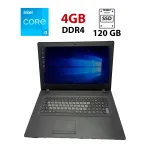 Ноутбук Lenovo IdeaPad 110-17 / 17.3" (1600x900) TN / Intel Core i3-7100U (2 (4) ядра по 2.4 GHz) / 4 GB DDR4 / 120 GB SSD / Intel HD Graphics 620 / WebCam б/в