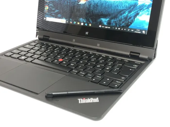 Нетбук-трансформер Б-клас Lenovo ThinkPad Helix / 11.6" (1920x1080) IPS Touch / Intel Core i5-3427U (2 (4) ядра по 1.8 - 2.8 GHz) / 4 GB DDR3 / 180 GB SSD / Intel HD Graphics 4000 / WebCam / Win 10 Pro / 2x АКБ б/в - зображення 9