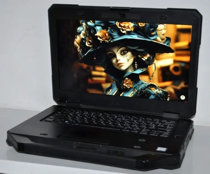 Захищений ноутбук Б-клас Dell Latitude 5414 Rugged / 14" (1920x1080) IPS / Intel Core i5-6300U (2 (4) ядра по 2.4 - 3.0 GHz) / 16 GB DDR4 / 512 GB SSD / Intel HD Graphics 520 / WebCam / Windows 11 Pro б/в - зображення 5