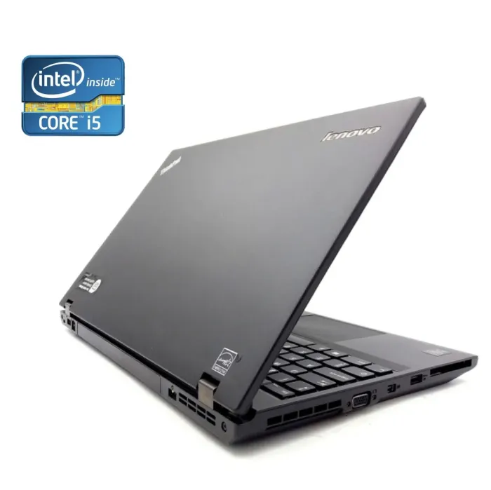 Ноутбук Lenovo ThinkPad L540 / 15.6" (1366x768) TN / Intel Core i5-4200M (2 (4) ядра по 2.5 - 3.1 GHz) / 8 GB DDR3 / 240 GB SSD / Intel HD Graphics 4600 / DVD-RW б/в - зображення 1