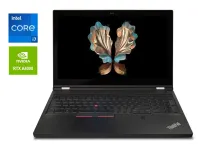 Мобільна робоча станція Lenovo ThinkPad P15 Gen 2 / 15,6" (1920x1080) IPS / Intel Core i7-11800H (8 (16) ядер по 2,3 - 4,6 ГГц) / 32 ГБ DDR4 / 1000 ГБ SSD NVMe / nVidia RTX A4000, 8 ГБ GDDR6, 256-біт / WebCam б/в