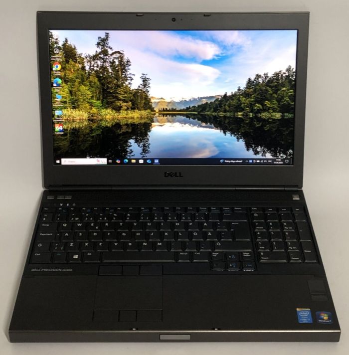 Мобільна робоча станція Б-клас Dell Precision M4800 / 15.6" (1920x1080) IPS / Intel Core i7-4810MQ (4 (8) ядра по 2.8 - 3.8 GHz) / 16 GB DDR3 / 256 GB SSD / nVidia Quadro K2100M, 2 GB GDDR5, 128-bit / WebCam / DVD-ROM б/в - зображення 2