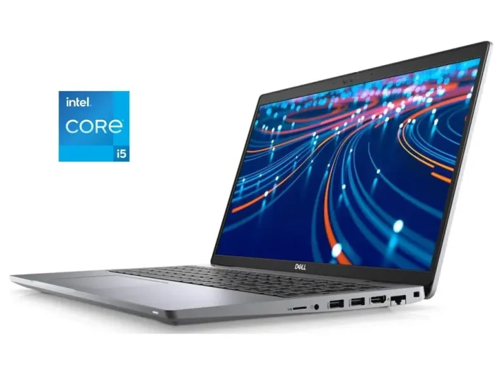 Ультрабук Б-клас Dell Latitude 5520 / 15.6" (1920x1080) IPS / Intel Core i5-1145G7 (4 (8) ядра по 4.4 GHz) / 16 GB DDR4 / 512 GB SSD NVMe / Intel Iris Xe Graphics / WebCam б/в - зображення 1