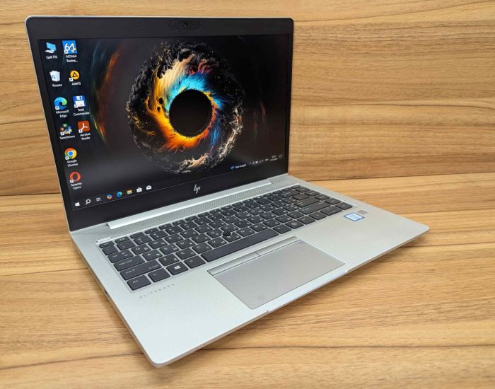 Ультрабук Б-клас HP EliteBook 840 G6 / 14" (1920x1080) IPS / Intel Core i5-8265U (4 (8) ядра по 1.6 - 3.9 GHz) / 8 GB DDR4 / 256 GB SSD / Intel UHD Graphics 620 / WebCam / TouchID / Windows 10 б/в - зображення 4