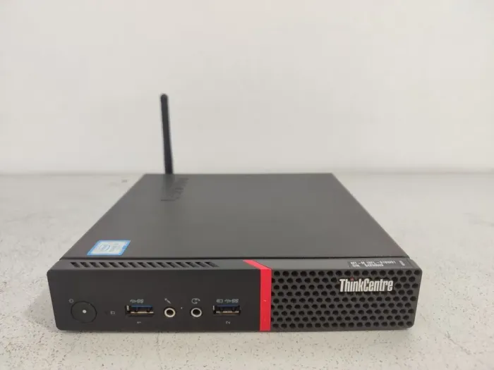 Неттоп Lenovo ThinkCentre M900 Mini USFF / Intel Core i3-6100T (2 (4) ядра по 3.2 GHz) / 8 GB DDR3 / 128 GB SSD / Intel HD Graphics 530 / Wi-Fi б/в - зображення 2