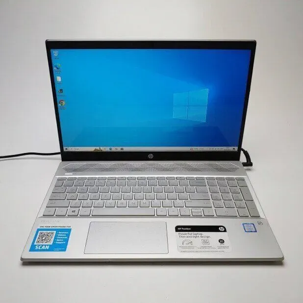 Ноутбук Б-клас HP Pavilion 15-cs2047ur / 15.6" (1920x1080) IPS / Intel Core i7-8565U (4 (8) ядра по 1.8 - 4.0 GHz) / 8 GB DDR4 / 256 GB SSD / nVidia GeForce MX250, 2 GB GDDR5, 64-bit / NoWebCam б/в - зображення 2