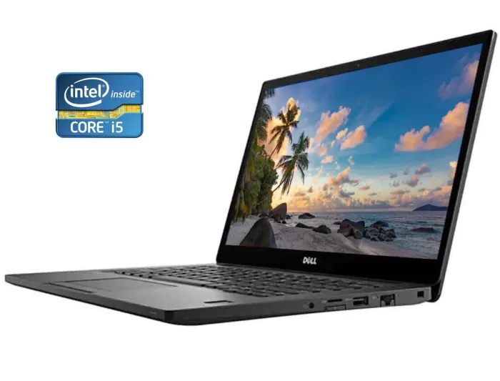 Ультрабук Dell Latitude 7480 / 14" (1920x1080) TN / Intel Core i5-6300U (2 (4) ядра по 2.4 - 3.0 GHz) / 8 GB DDR4 / 120 GB SSD / Intel HD Graphics 520 / WebCam / Без АКБ б/в - зображення 1