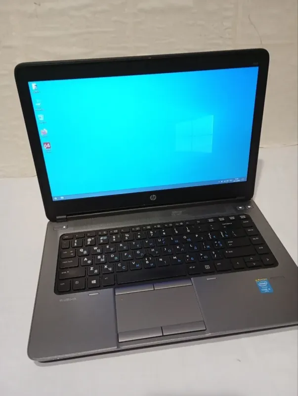 Ноутбук Б-клас HP ProBook 640 G1 / 14" (1366x768) TN / Intel Core i5-4300M (2 (4) ядра по 2.6 - 3.3 GHz) / 8 GB DDR3 / 128 GB SSD / HD Graphic 4600 / WebCam б/в - зображення 2