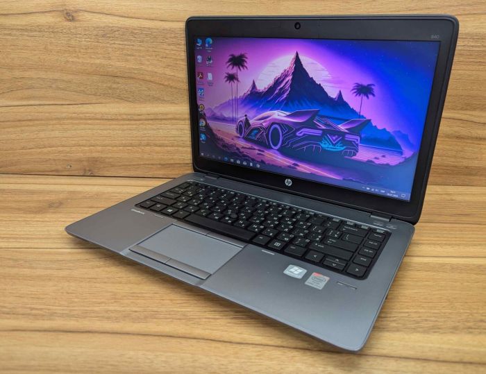 Ноутбук HP EliteBook 840 G1 / 14" (1366x768) TN / Intel Core i7-4600U (2 (4) ядра по 2.1 - 3.3 GHz) / 8 GB DDR3 / 240 GB SSD / Intel HD Graphics 4400 / Fingerprint / HDMI / Windows 10 б/в - зображення 5