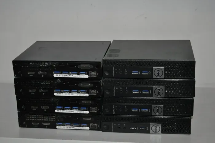 Неттоп Dell OptiPlex 7040 USFF / Intel Core i5-6500T (4 ядра по 2,5 - 3,1 ГГц) / 8 ГБ DDR4 / 128 ГБ SSD / Intel HD Graphics 530 / Windows 11 Pro / Блок живлення б/в - зображення 4