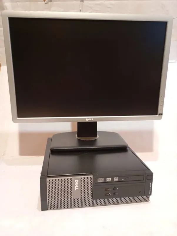 Комплект ПК Б-клас: Dell OptiPlex 3020 SFF / Intel Core i5-4590 (4 ядра по 3.3 - 3.7 GHz) / 8 GB DDR3 / 120 GB SSD / Intel HD Graphics 4600 + Монітор Dell Professional P2213t / 22" (1680x1050) TN / 1x DP, 1x DVI, 1x VGA, 3x USB 2.0 б/в - зображення 5