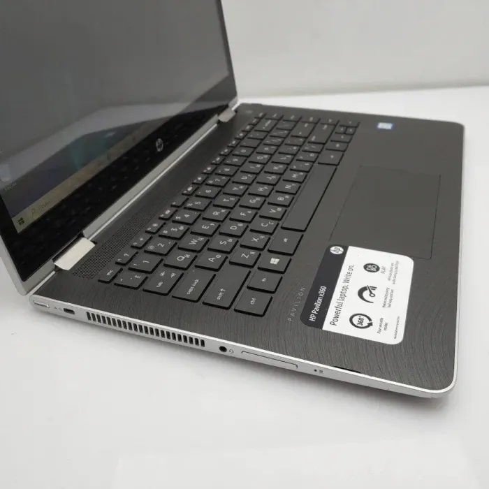 Ультрабук-трансформер HP Pavilion x360 14m-ba013dx / 14" TN Touch / Intel Core i3-7100U (2(4) ядра по 2.4GHz) / 8GB DDR4 / 256GB SSD / HD Graphics 620 / WebCam / Win 10 Home б/в - зображення 4