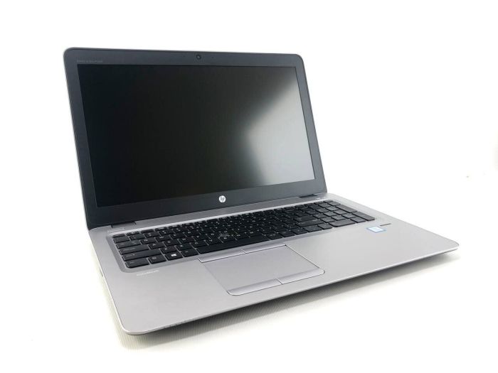 Ноутбук HP EliteBook 850 G4 / 15.6" (1920x1080) TN / Intel Core i5-7200U (2 (4) ядра по 2.5 - 3.1 GHz) / 16 GB DDR4 / 240 GB SSD / Intel HD Graphics 620 / WebCam б/в - зображення 2