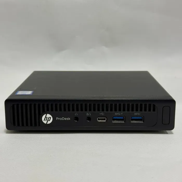 Комплект ПК: HP ProDesk 600 G2 Desktop Mini USFF / Intel Core i3-6100T (2 (4) ядра по 3.2 GHz) / 8 GB DDR4 / 256 GB SSD M.2 / Intel HD Graphics 530 / Wi-Fi + Монітор LG 22M38A-B / 22" (1920x1080) TN / VGA б/в - зображення 5