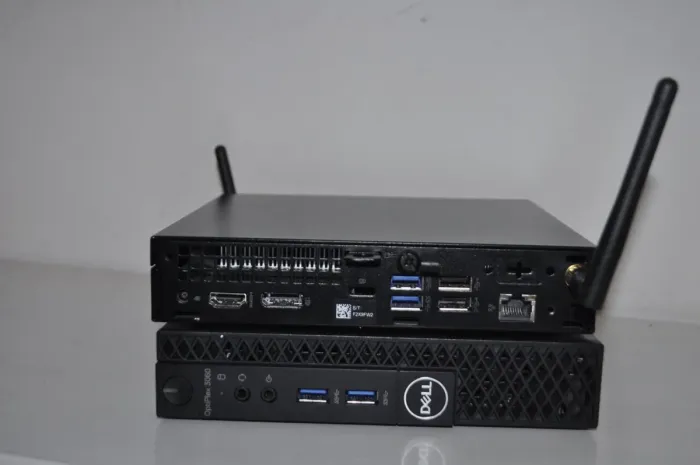 Неттоп Dell OptiPlex 3060 Micro USFF / Intel Core i3-8100T (4 ядра по 3.1 GHz) / 16 GB DDR4 / 256 GB SSD / Intel UHD Graphics 630 / Wi-Fi / Windows 11 Pro б/в - зображення 8