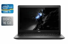 Ноутбук Б-клас Dell Latitude 3590 / 15.6" (1920x1080) IPS / Intel Core i5-8250U (4 (8) ядра по 1.6 - 3.4 GHz) / 16 GB DDR4 / 480 GB SSD / Intel UHD Graphics 620 / WebCam / Windows 10 б/в