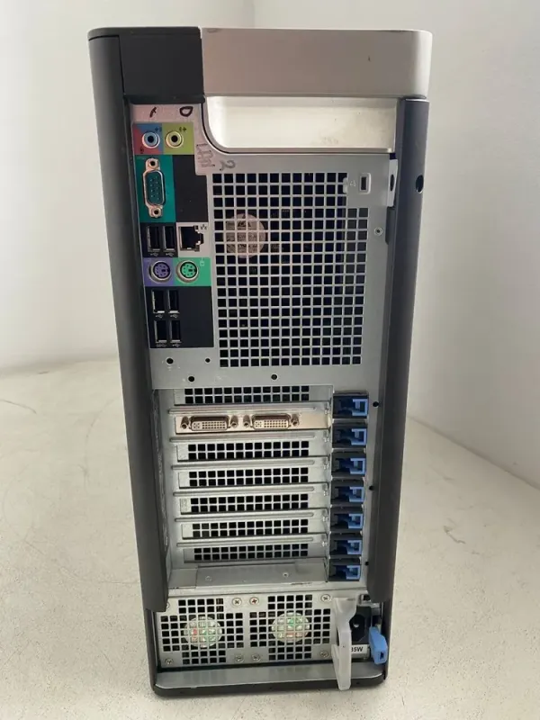 Робоча станція Dell Precision T3600 Tower / Intel Xeon E5-2680 (8 (16) ядер по 2.7 - 3.5 GHz) / 64 GB DDR3 / 240 GB SSD + 500 GB HDD / nVidia Quadro 2000D, 1 GB GDDR5, 128-bit / DVD-ROM б/в - зображення 5