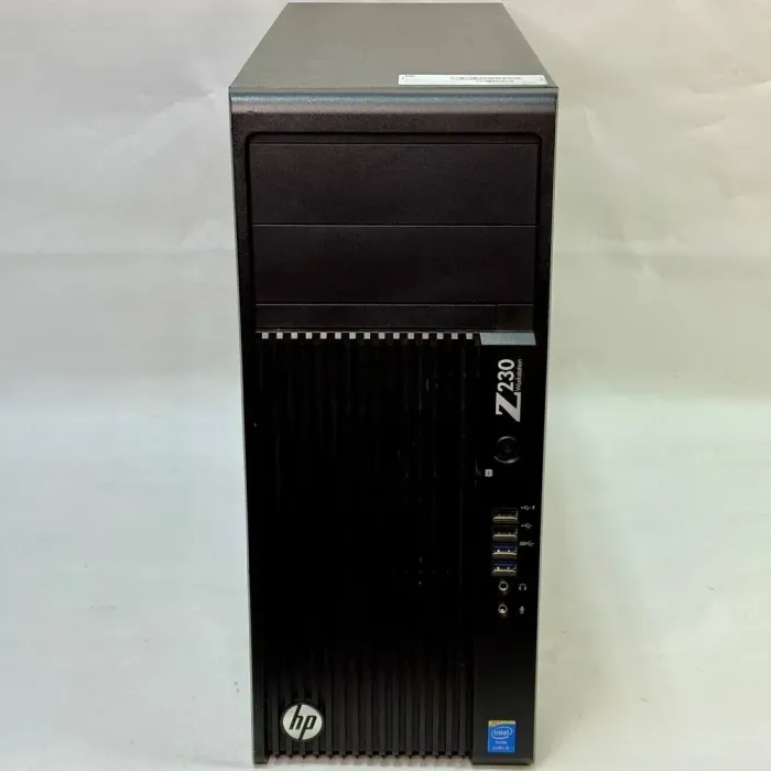Робоча станція HP Workstation Z230 Tower / Intel Core i5-4570 (4 ядра по 3,2 - 3,6 ГГц) / 16 ГБ DDR3 / 120 ГБ SSD + 500 ГБ HDD / Intel HD Graphics 4600 б/в - зображення 2