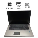 Ноутбук Terra Mobile / 17.3" (1600x900) TN / Intel Core i3-3120M (2 (4) ядра по 2.5 GHz) / 6 GB DDR3 / 500 GB HDD / HD Graphics 4000 / WebCam б/в