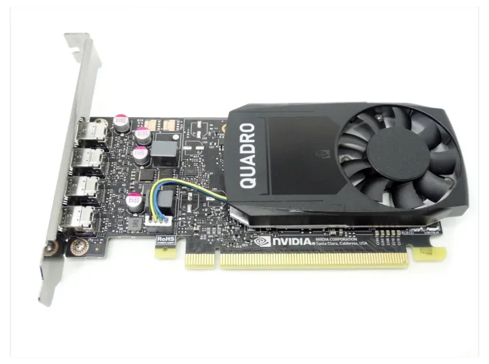 Дискретна відеокарта nVidia Quadro P1000, 4 GB GDDR5, 128-bit / miniDP б/в - зображення 5