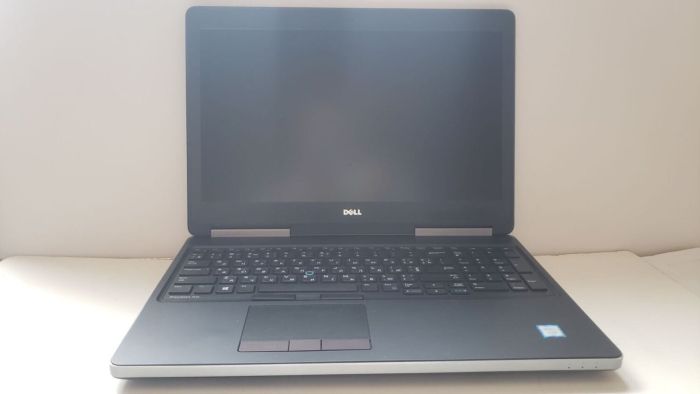Мобільна робоча станція Dell Precision 7520 / 15,6" (1920x1080) IPS / Intel Xeon E3-1505M v6 (4 (8) ядра по 3.0 - 4.0 GHz) / 32 GB DDR4 / 128 GB SSD + 500 GB SSD / nVidia Quadro M2200, 4 GB GDDR5, 128-bit / WebCam б/в - зображення 2