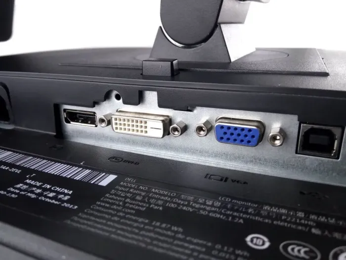 Монітор Dell P2214H / 22" (1920x1080) IPS / DVI, VGA, DisplayPort б/в - зображення 4
