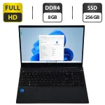 Ноутбук Toshiba Dynabook Tecra A50-J / 15.6" (1920x1080) IPS / Intel Core i5-1135G7 (4 (8) ядро по 4.2 GHz) / 8 GB DDR4 / 256 GB SSD / Intel Iris Xe Graphics / WebCam б/в