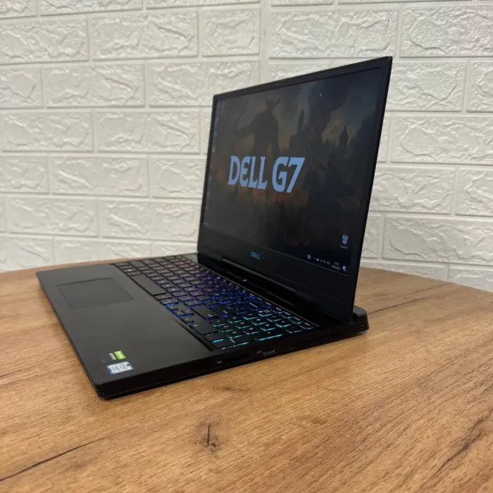 Ігровий ноутбук Dell G7 7590 / 15.6" (1920x1080) IPS / Intel Core i7-9750H (6 (12) ядер по 2.6 - 4.5 GHz) / 16 GB DDR4 / 500 GB SSD / nVidia GeForce RTX 2060, 6 GB GDDR6, 192-bit / WebCam б/в - зображення 5