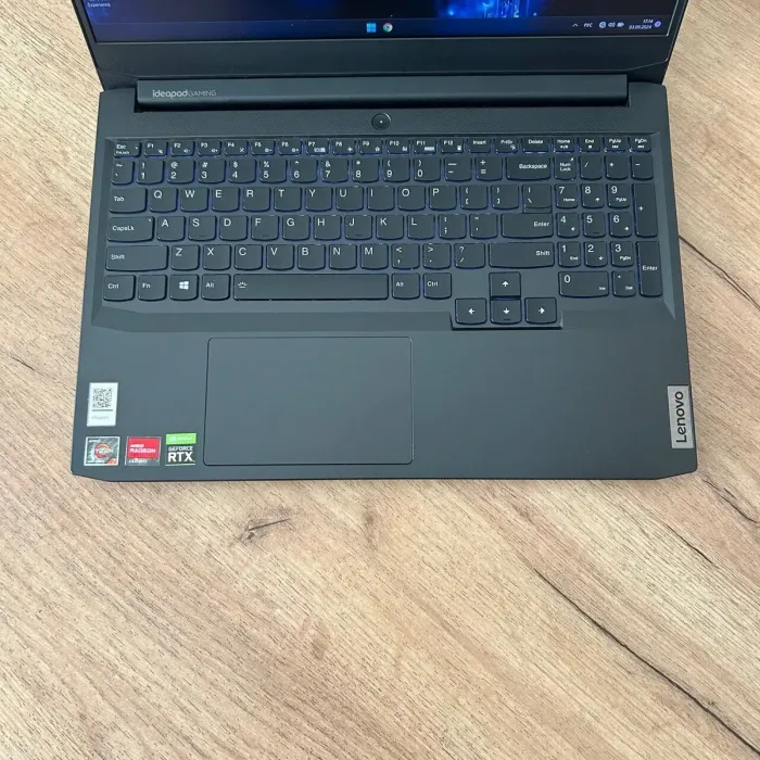 Ігровий ноутбук Б-клас Lenovo IdeaPad Gaming 3 15ACH6 / 15.6" (1920x1080) IPS / AMD Ryzen 7 5800H (8 (16) ядер по 3.2 - 4.4 GHz) / 8 GB DDR4 / 256 GB SSD / nVidia GeForce RTX 3060, 6 GB GDDR6, 192-bit / WebCam б/в - зображення 7
