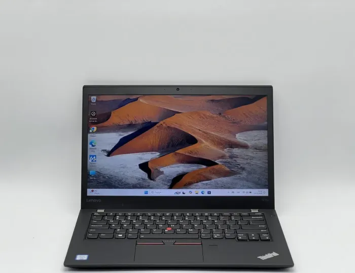 Ультрабук Lenovo ThinkPad T470s / 14" (1920x1080) IPS / Intel Core i7-7600U (2 (4) ядра по 2.8 - 3.9 GHz) / 16 GB DDR4 / 240 GB SSD / Intel HD Graphics 520 / WebCam б/в - зображення 2
