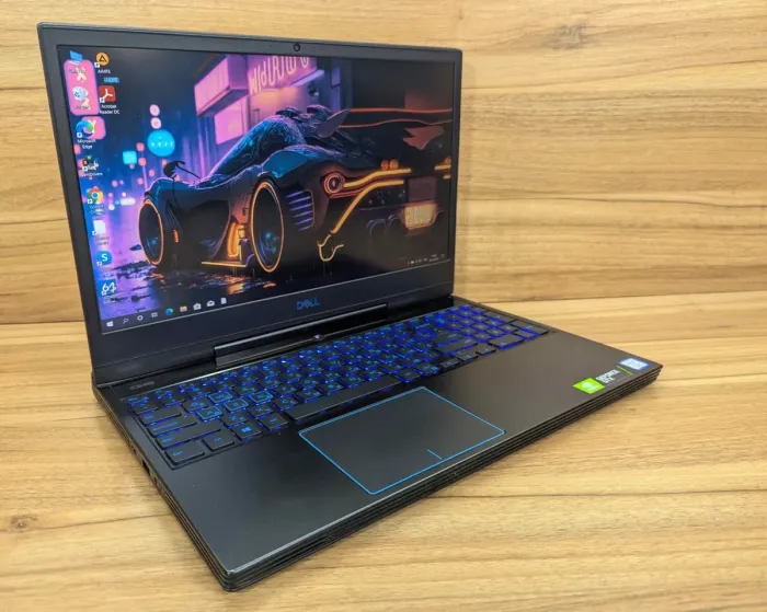 Ігровий ноутбук Dell G5 5590 / 15,6" (1920x1080) IPS / Intel Core i7-9750H (6 (12) ядер по 2,6 - 4,5 ГГц) / 16 ГБ DDR4 / 512 ГБ SSD / nVidia GeForce GTX 1650, 4 ГБ GDDR6, 128-біт / Веб-камера / Windows 10 б/в - зображення 4