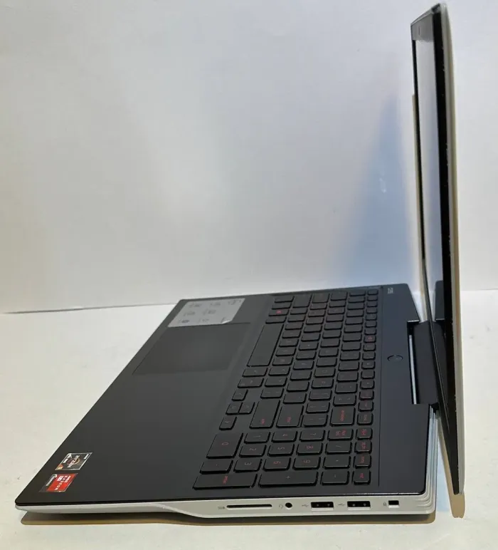 Ігровий ноутбук Dell G5 5505 / 15,6" (1920x1080) IPS / AMD Ryzen 5 4600H (6 (12) ядер по 3,0 - 4,0 ГГц) / 16 ГБ DDR4 / 256 ГБ SSD + 256 ГБ SSD / AMD Radeon RX 5600M, 6 ГБ GDDR6, 192-біт / Веб-камера б/в - изображение 7