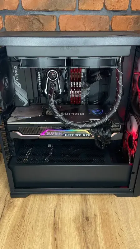 Збірка під замовлення: ігровий ПК Lian Li LanCool 215 Tempered Glass Tower / Intel Core i5-13400F (10 (16) ядер по 1.8 - 3.6 GHz) / 32 GB DDR4 / 1000 GB SSD M.2 + 1000 GB HDD / nVidia GeForce RTX 3090, 24 GB GDDR5X, 384-bit / 850W - зображення 10