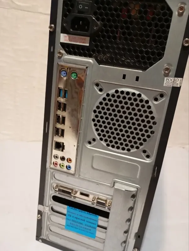 ПК Б-клас GameMax ET-209-NP-2U3 Tower / Intel Xeon E5-1650 v2 (6 (12) ядер по 3.5 - 3.9 GHz) / 16 GB DDR3 / 240 GB SSD / nVidia GeForce GT 710, 2 GB GDDR3, 64-bit / 500W б/в - зображення 4