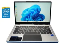 Ультрабук Gateway 14.1 Ultra Slim GWTC71427-SL / 14.1" (1920x1080) IPS Touch / Intel Core i7-1255U (10 (12) ядер по 3.5 - 4.7 GHz) / 8 GB DDR4 / 512 GB SSD / Intel Iris Xe Graphics / WebCam / Win 11 Home б/в