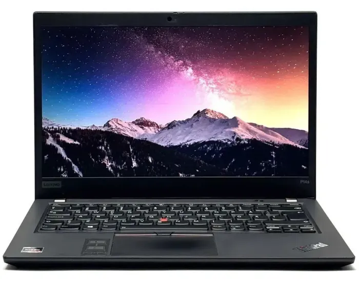 Ультрабук Б-клас Lenovo ThinkPad P14s Gen 1 / 14" (1920x1080) IPS Touch / AMD Ryzen 7 4750U (8 (16) ядер по 1.7 - 4.1 GHz) / 16 GB DDR4 / 256 GB SSD / AMD Radeon RX Vega 7 Graphics / WebCam / Win 10 Pro б/в - зображення 2