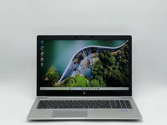 Ноутбук HP EliteBook 850 G6 / 15.6" (1920x1080) IPS / Intel Core i7-8665U (4 (8) ядра по 1.9 - 4.8 GHz) / 16 GB DDR4 / 240 GB SSD / Intel HD Graphics 620 / WebCam б/в - зображення 2