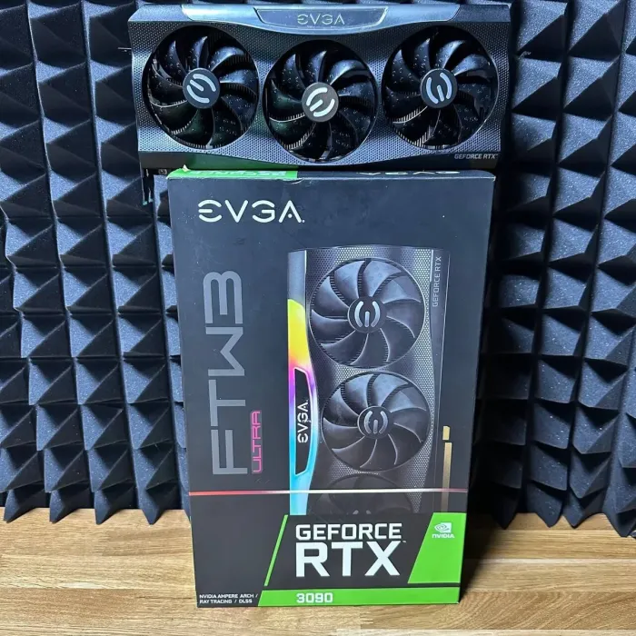 Дискретна відеокарта EVGA GeForce RTX 3090, 24 GB GDDR6X, 384-bit / HDMI, DisplayPort б/в - зображення 3