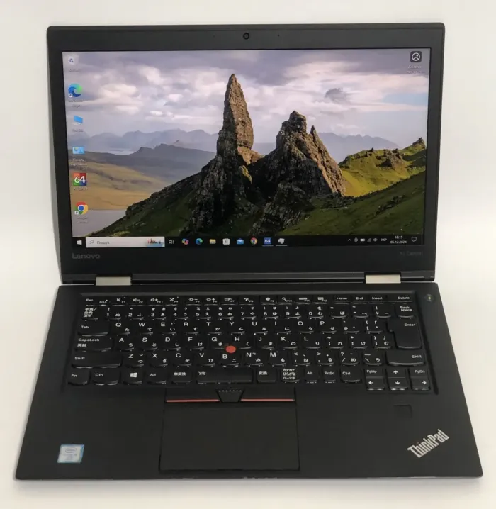 Ультрабук Б-клас Lenovo ThinkPad X1 Carbon G4 / 14" (1920x1080) IPS / Intel Core i5-6300U (2 (4) ядра по 2.4 - 3.0 GHz) / 8 GB DDR3 / 240 GB SSD / Intel HD Graphics 520 / WebCam / Win 10 Pro б/в - зображення 2
