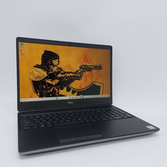 Мобільна робоча станція Dell Precision 7550 / 15,6" (1920x1080) IPS / Intel Core i5-10400H (4 (8) ядра по 2,6 - 4,6 ГГц) / 32 ГБ DDR4 / 512 ГБ SSD / nVidia Quadro T1000, 4 ГБ GDDR5, 128-біт / WebCam б/в - изображение 2