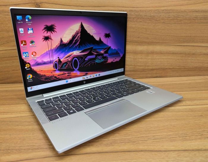 Ультрабук HP EliteBook 840 G7 / 14" (1920x1080) IPS / Intel Core i7-10610U (4 (8) ядра по 1.8 - 4.9 GHz) / 16 GB DDR4 / 512 GB SSD / Intel UHD Graphics / HDMI / Fingerprint / Windows 11 б/в - зображення 4