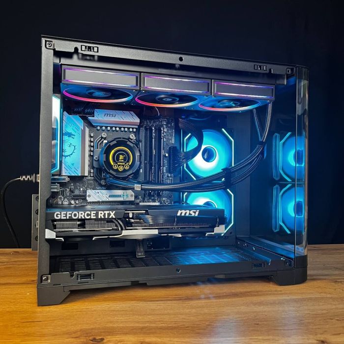 Збірка на замовлення: ігровий ПК GameMax Hype-M Black Tower / AMD Ryzen 7 7800X3D (8 (16) ядер по 4,2 - 5,0 ГГц) / 32 ГБ DDR5 / 1000 ГБ SSD M.2 / nVidia GeForce RTX 5070 Ti, 16 ГБ GDDR7, 256-bit / 750W - зображення 6