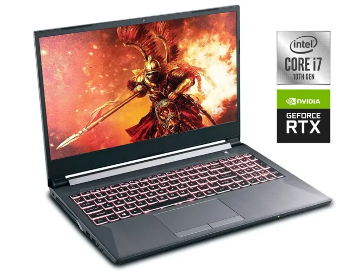 Ігровий ноутбук Б-клас Sager NH58DDW / 15.6" (1920x1080) IPS / Intel Core i7-10875H (8 (16) ядер по 2.3 - 5.1 GHz) / 16 GB DDR4 / 512 GB SSD / nVidia GeForce RTX 2060, 6 GB GDDR6, 192-bit / WebCam б/в - зображення 1