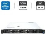 Сервер Dell PowerEdge R430 1U Rack / 2x Intel Xeon E5-2690 v3 (12 (24) ядер по 2.6 - 3.5 GHz) / 128 GB DDR4 / NO HDD / iDRAC8 with Lifecycle Controller / 2x 550W б/в