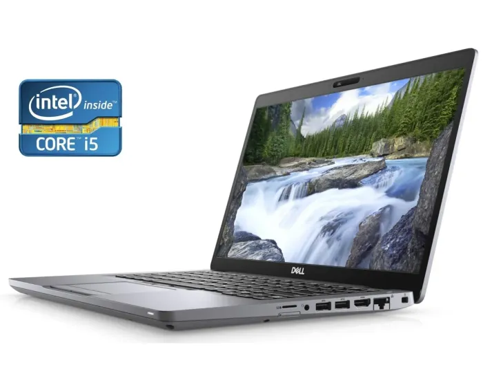 Ультрабук Б-клас Dell Latitude 5410 / 14" (1920x1080) IPS Touch / Intel Core i5-10310U (4 (8) ядра по 1.7 - 4.4 GHz) / 8 GB DDR4 / 256 GB SSD / Intel UHD Graphics / WebCam б/в - зображення 1
