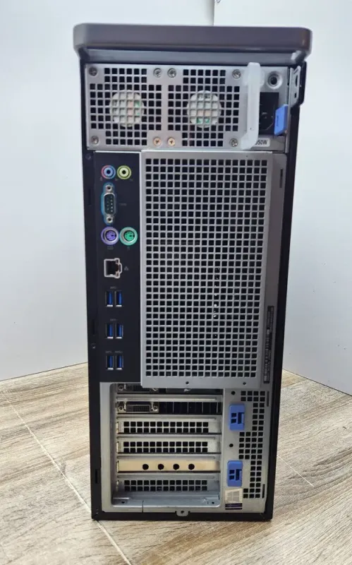 Робоча станція Dell Precision 5820 Tower / Intel Xeon W-2123 (4 (8) ядра по 3.6 - 3.9 GHz) / 64 GB DDR4 / 512 GB SSD M.2 / nVidia Quadro K6000, 12 GB GDDR5, 384-bit / DVD-ROM б/в - зображення 8