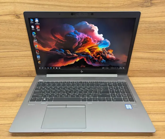 Мобільна робоча станція HP Zbook 15U G5 / 15,6" (1920x1080) IPS / Intel Core i7-8550U (4 (8) ядра по 1.8 - 4.0 GHz) / 16 GB DDR4 / 512 GB SSD / AMD Radeon Pro WX 3100, 2 GB GDDR5, 128-bit / WebCam / TouchID / Windows 10 б/в - изображение 2
