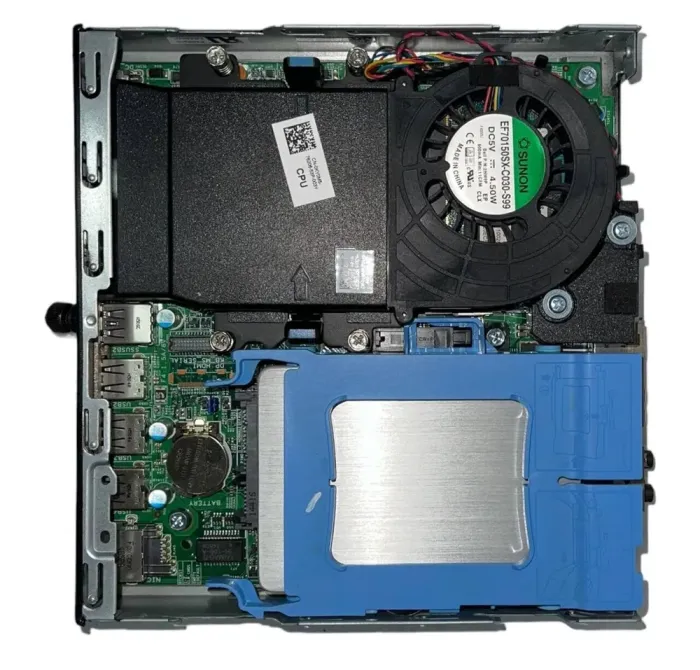 Неттоп Dell OptiPlex 3020 USFF / Intel Core i3-4160T (2 (4) ядра по 3.1 GHz) / 8 GB DDR3 / 128 GB SSD / Intel HD Graphics 4400 / VGA б/в - зображення 8