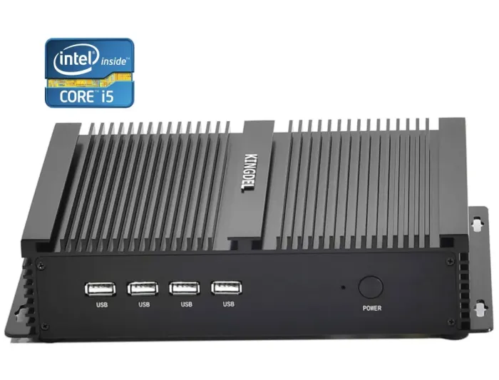 Промисловий ПК Kingdel NC1037 / Intel Core i5-3427U (2 (4) ядра по 1.8 - 2.8 GHz) / 8 GB DDR3 / 120 GB SSD / Intel HD Graphics 4000 б/в - зображення 1